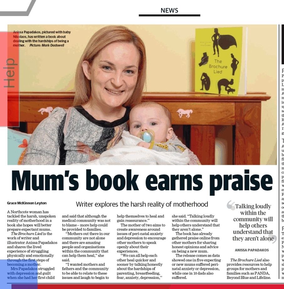 Article - Mums Book Earns Praise